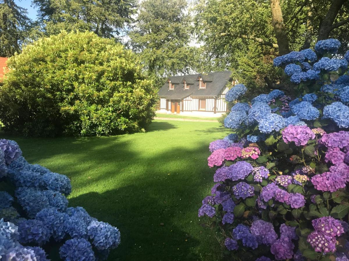 Clos Celeste - Campagne D Etretat Avec Piscine Et Spa (Adults Only) Écrainville Exteriör bild