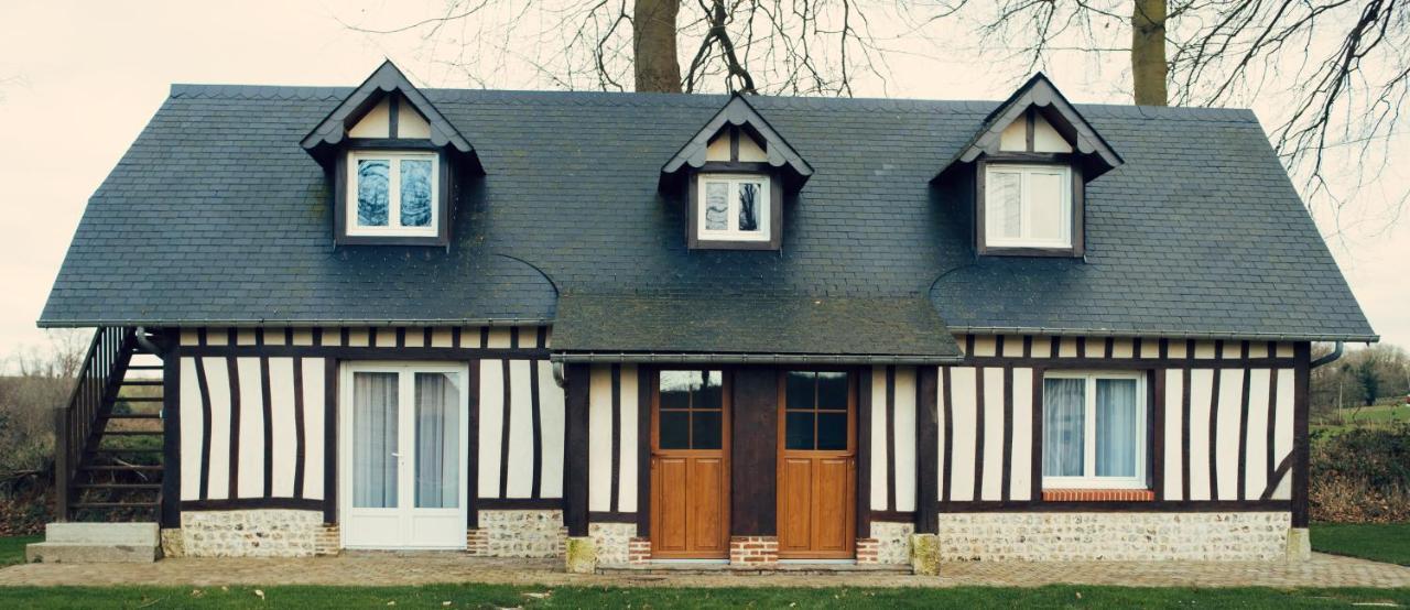Clos Celeste - Campagne D Etretat Avec Piscine Et Spa (Adults Only) Écrainville Exteriör bild
