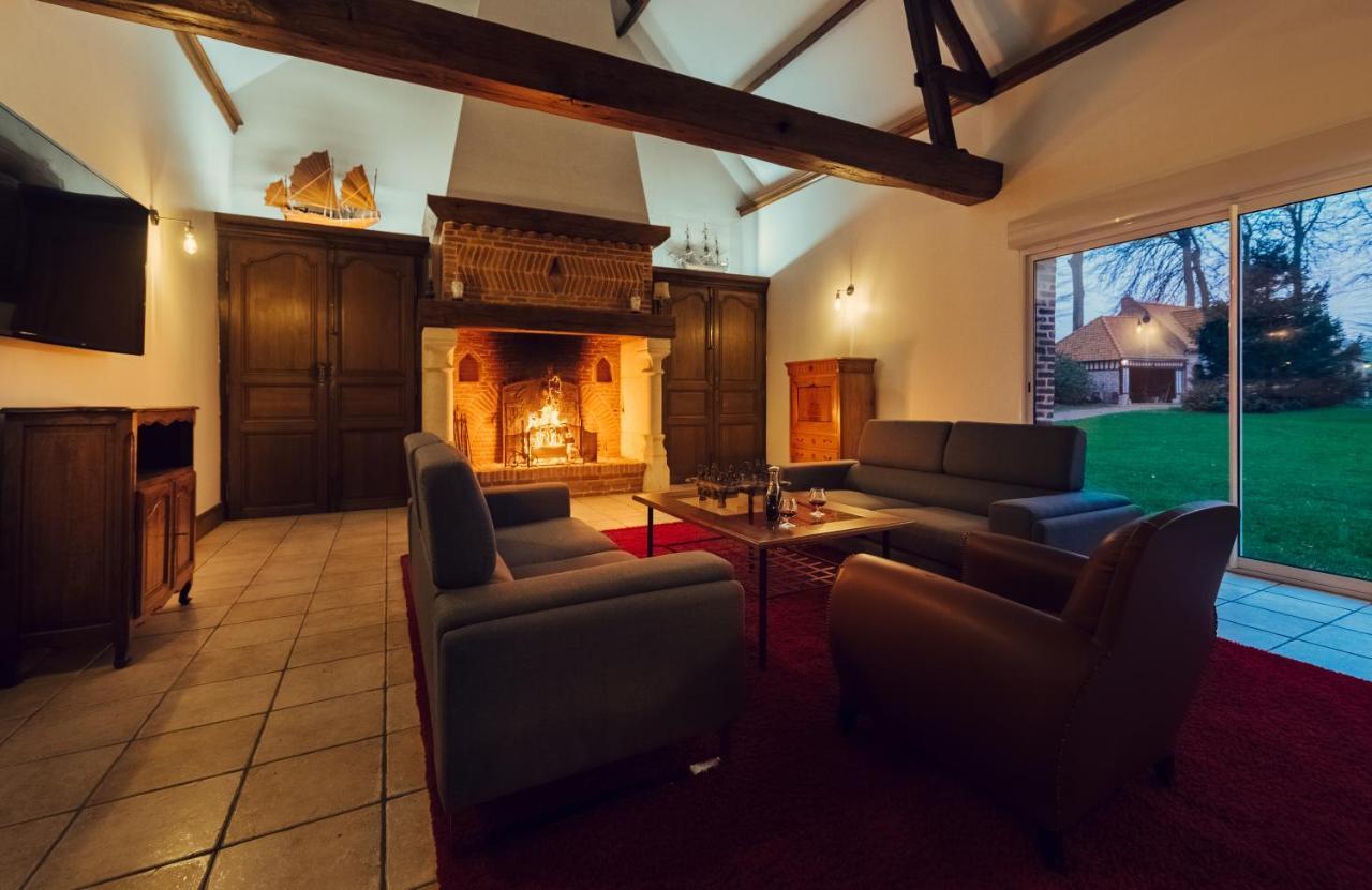 Clos Celeste - Campagne D Etretat Avec Piscine Et Spa (Adults Only) Écrainville Exteriör bild