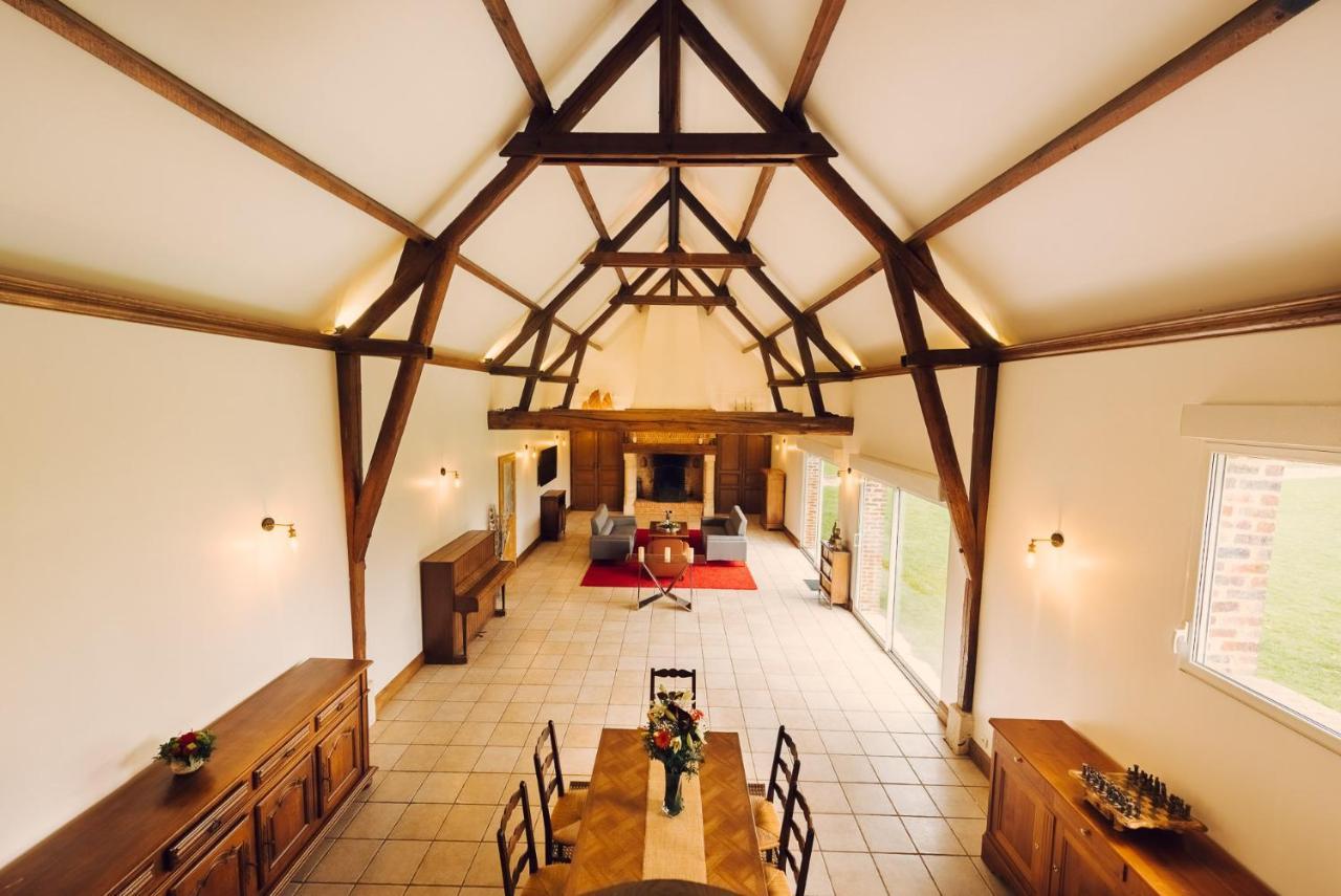 Clos Celeste - Campagne D Etretat Avec Piscine Et Spa (Adults Only) Écrainville Exteriör bild