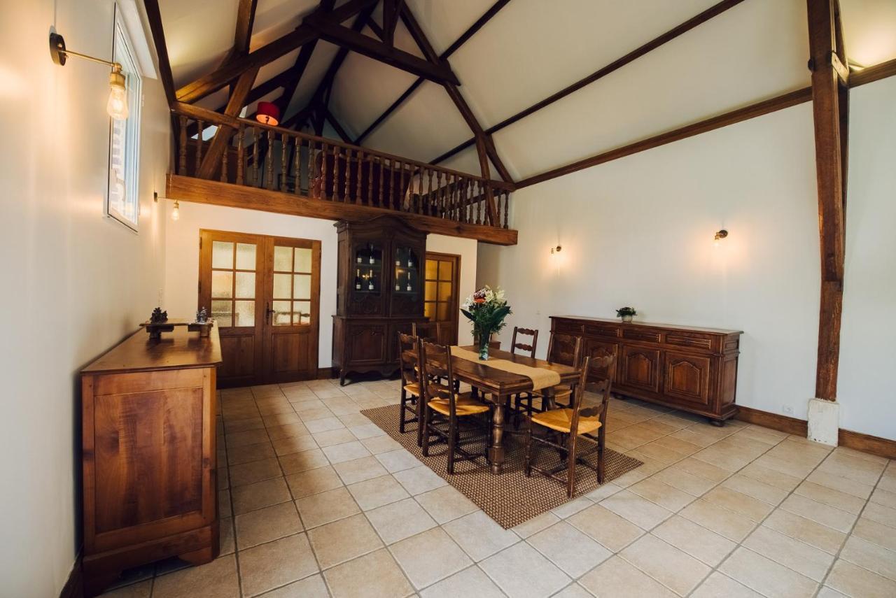 Clos Celeste - Campagne D Etretat Avec Piscine Et Spa (Adults Only) Écrainville Exteriör bild