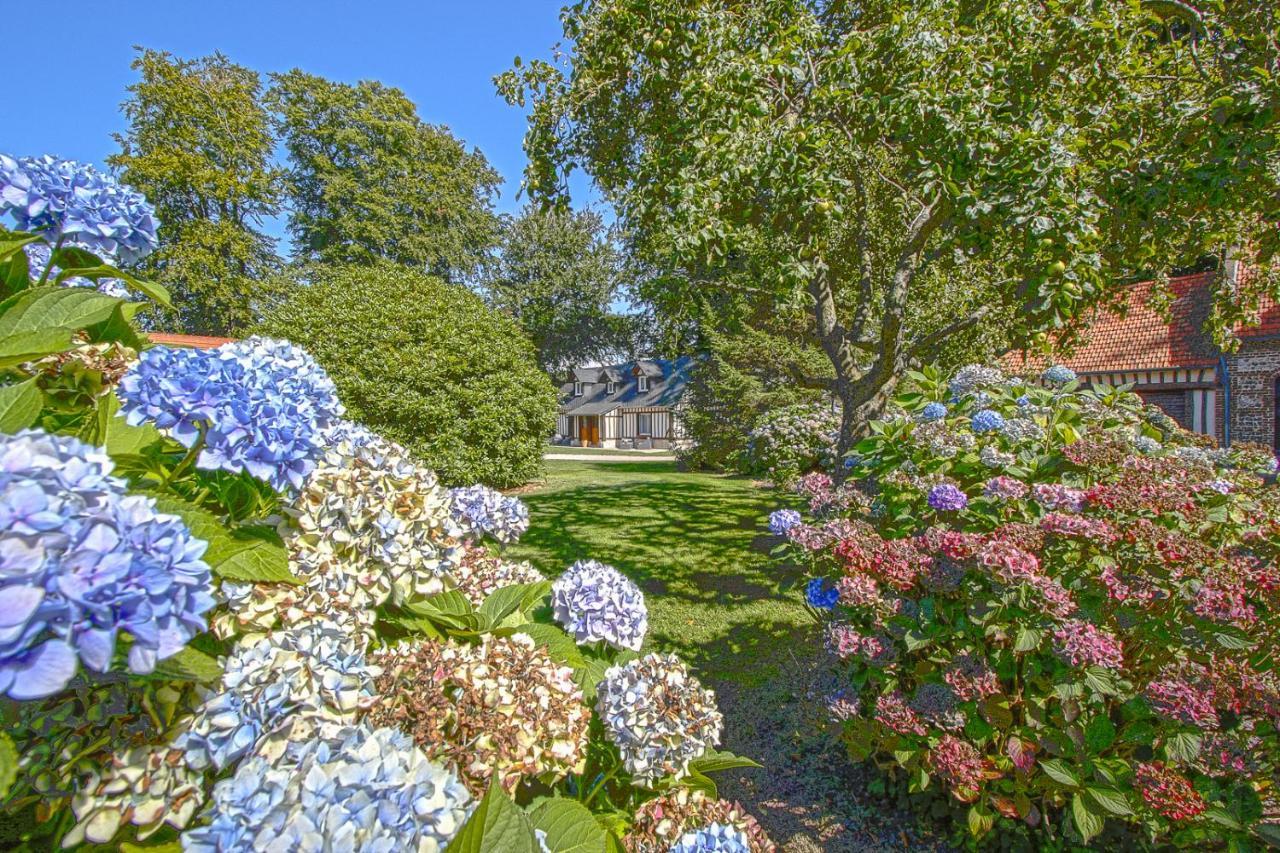 Clos Celeste - Campagne D Etretat Avec Piscine Et Spa (Adults Only) Écrainville Exteriör bild